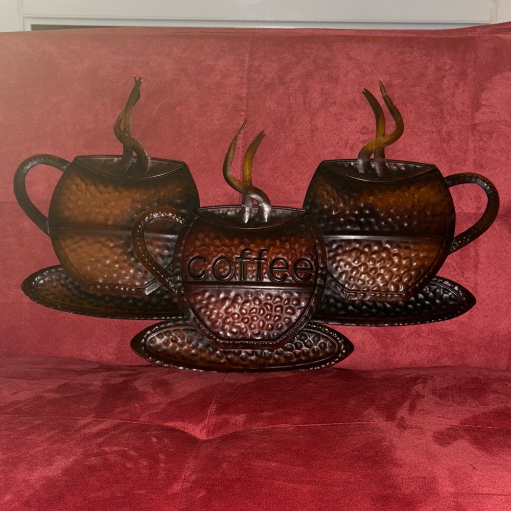 Kirkland Coffee Cup Metal Sign!